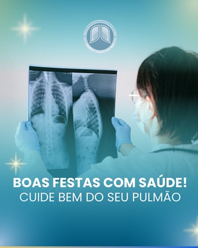 Boas festas com saúde: cuide bem do seu pulmão